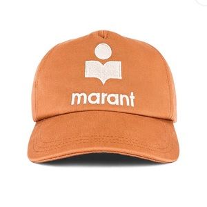 Isabel Marant Tyron Logo Baseball Cap - Brown